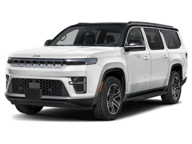 New 2026 Bright White Clear-Coat Exterior Paint Jeep Grand Wagoneer image 1
