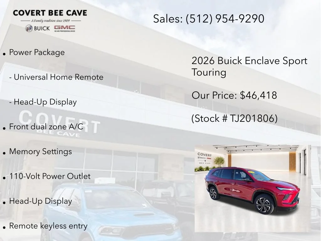 2026 Buick Enclave Sport Touring - Photo 13