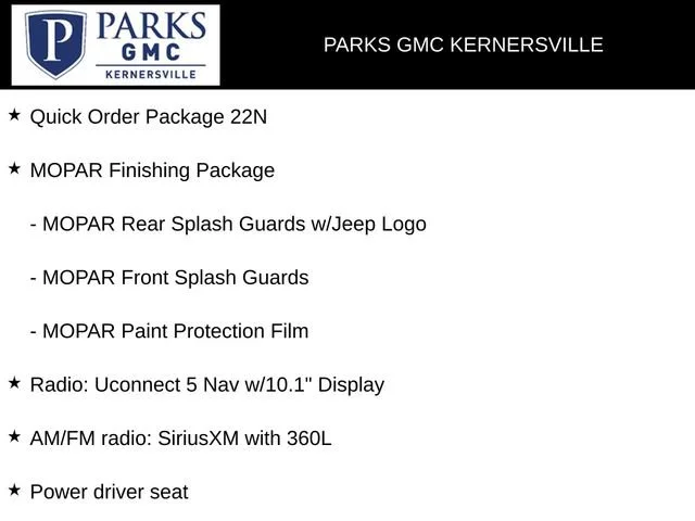 Used 2023 White Jeep Overland 4x4 image 8