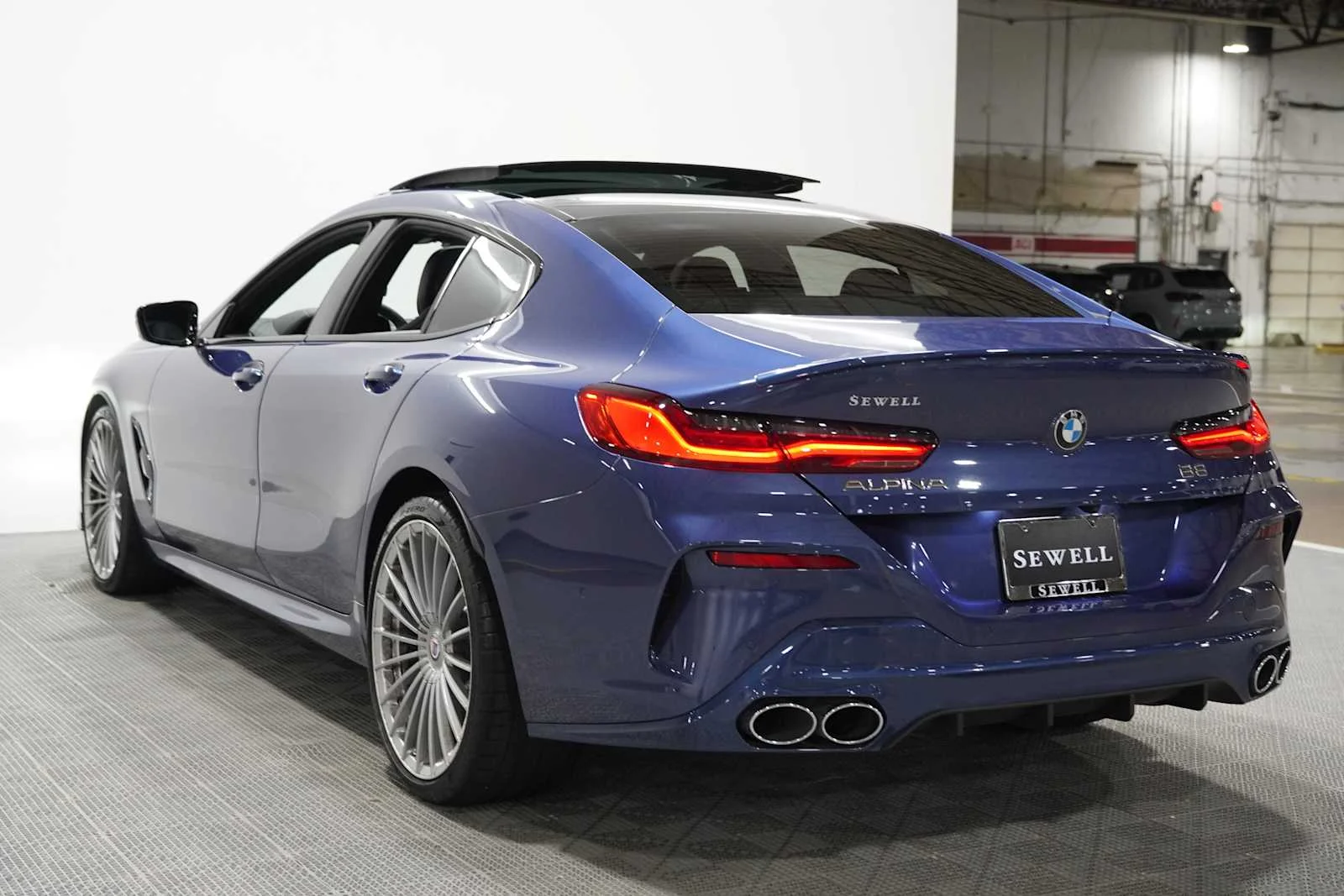 Certified Used 2025 ALPINA Blue Metallic BMW ALPINA B8 xDrive image 6