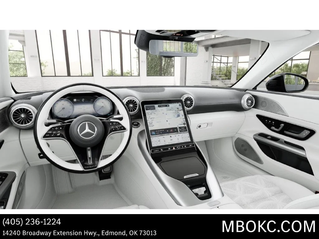 New 2026 MANUFAKTUR moonlight white magno (White Ambiance) Mercedes-Benz Maybach SL 680 image 47