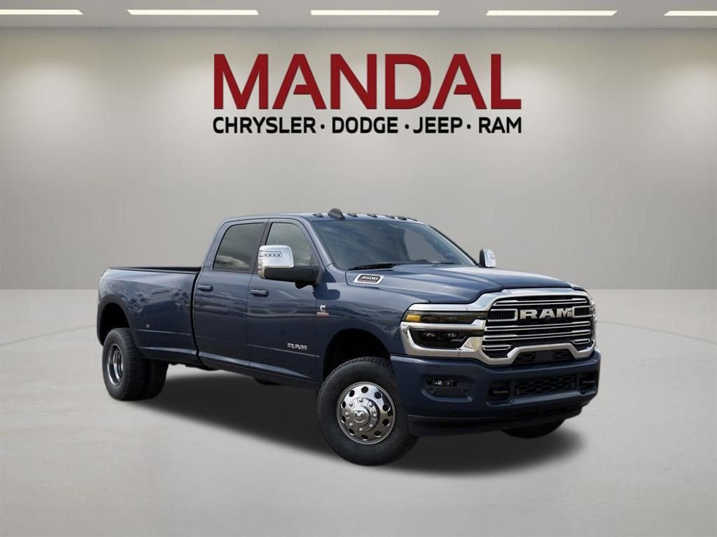 New 2026 Forged Blue Metallic Exterior Paint RAM Laramie image 5