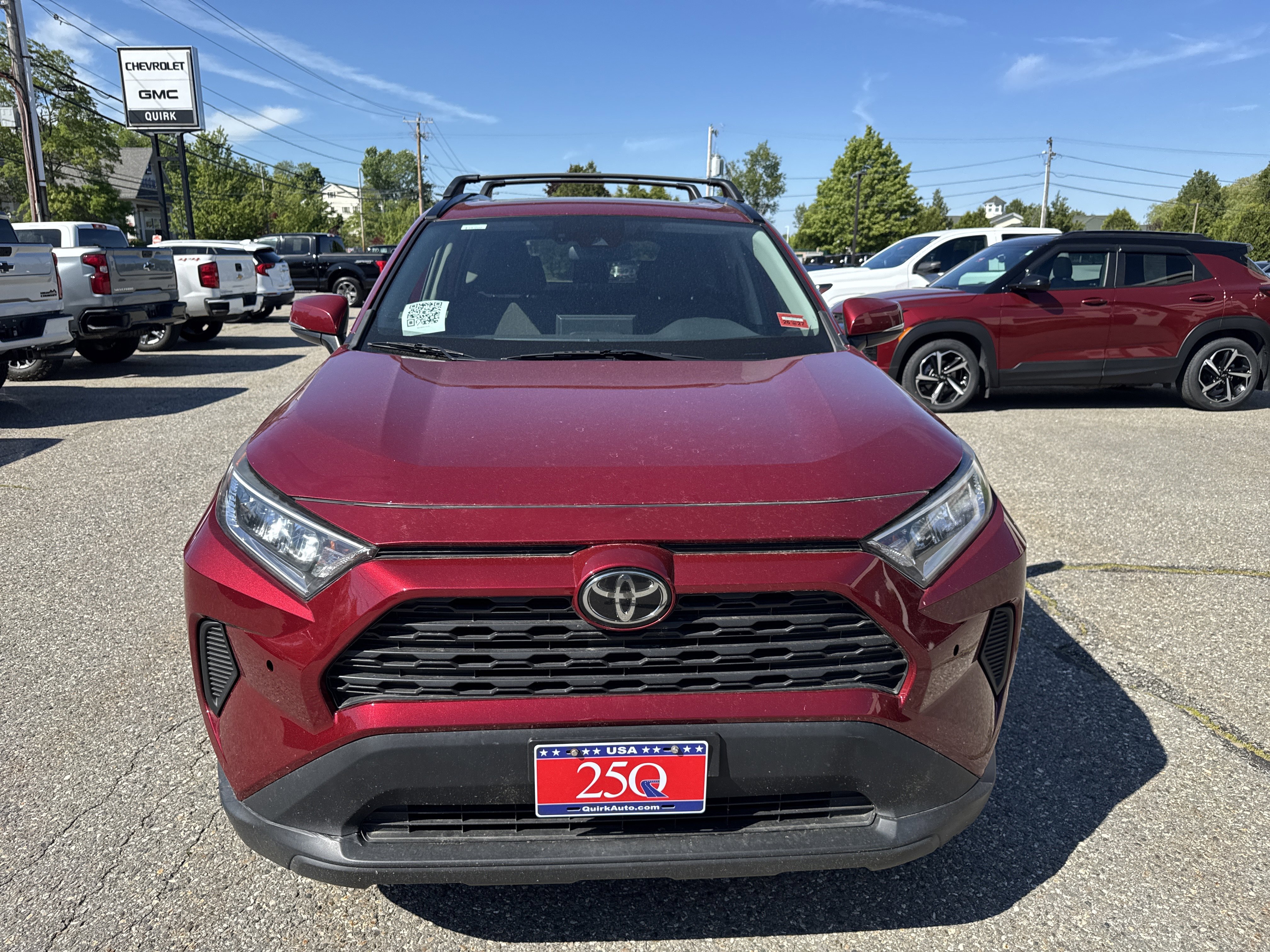 Used 2019 Toyota RAV4 XLE with VIN JTMP1RFV3KD009788 for sale in Rockland, ME