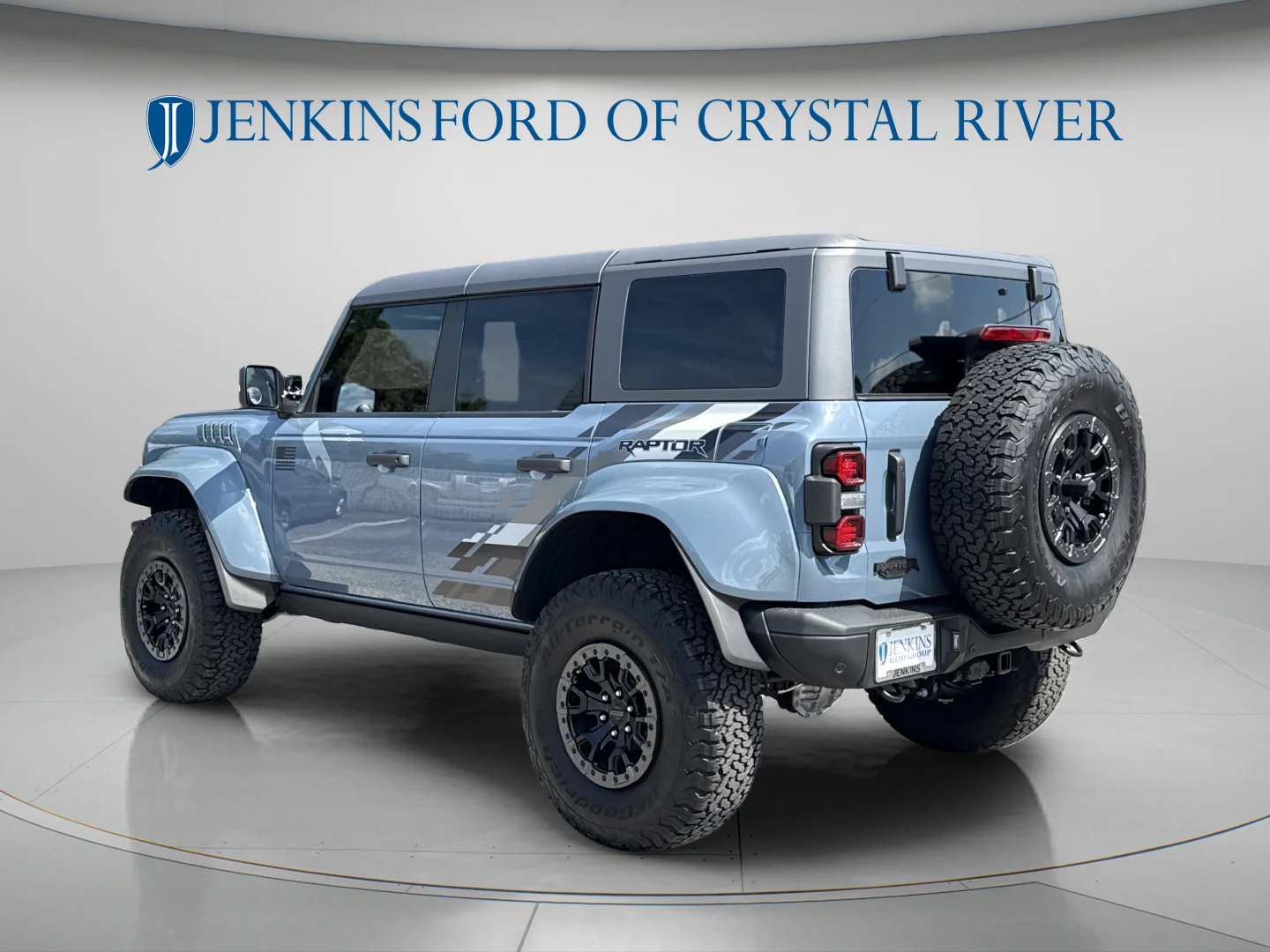 Used 2024 Azure Gray Metallic Tri-Coat Ford Raptor image 7