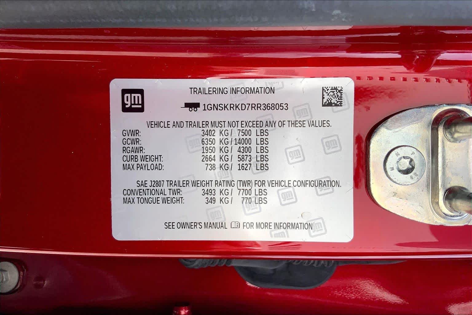 Used 2024 Radiant Red Tintcoat Chevrolet RST image 38