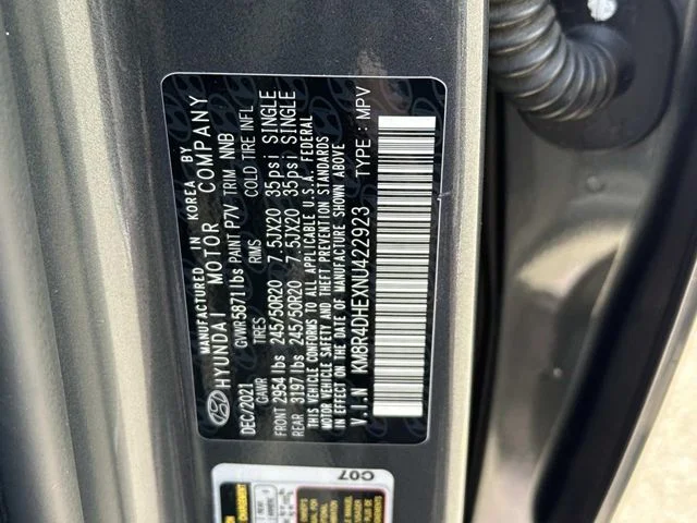 Used 2022 Gray Hyundai SEL image 30