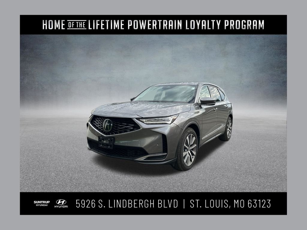 Used 2025 Liquid Carbon Metallic Acura Technology Package image 1