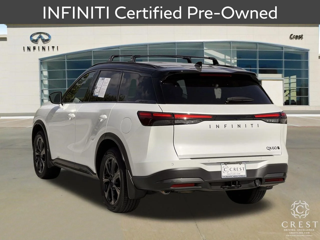 Certified Used 2027 Radiant White Black Obsidian INFINITI AUTOGRAPH image 8