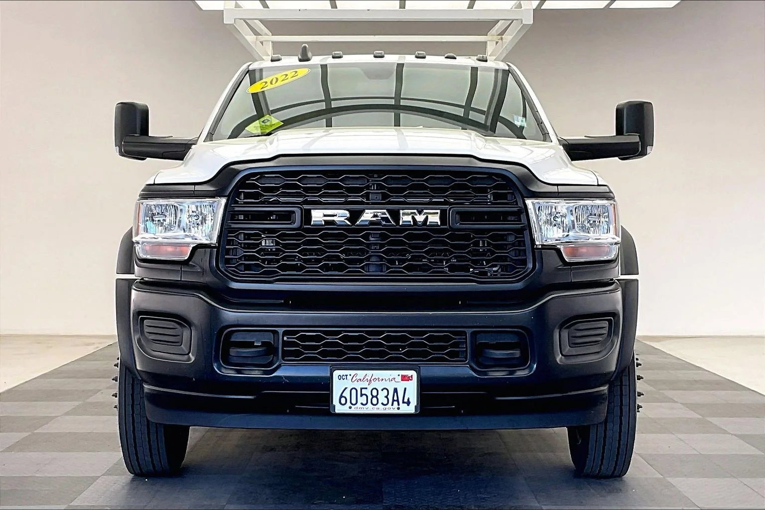 Used 2022 Bright White Clearcoat Ram Tradesman image 2