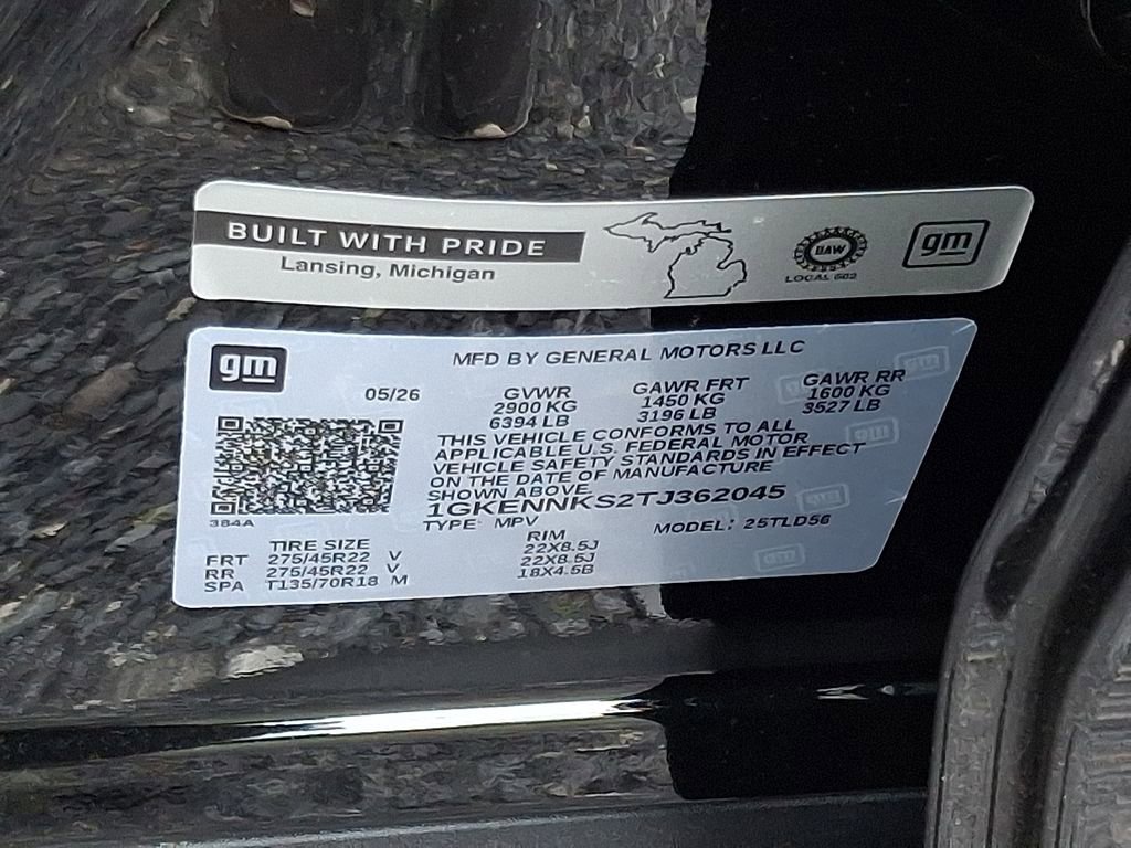 New 2026 Ebony Twilight Metallic GMC Elevation image 11