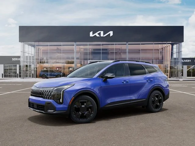 New 2026 Nebular Blue Kia X-Line image 3