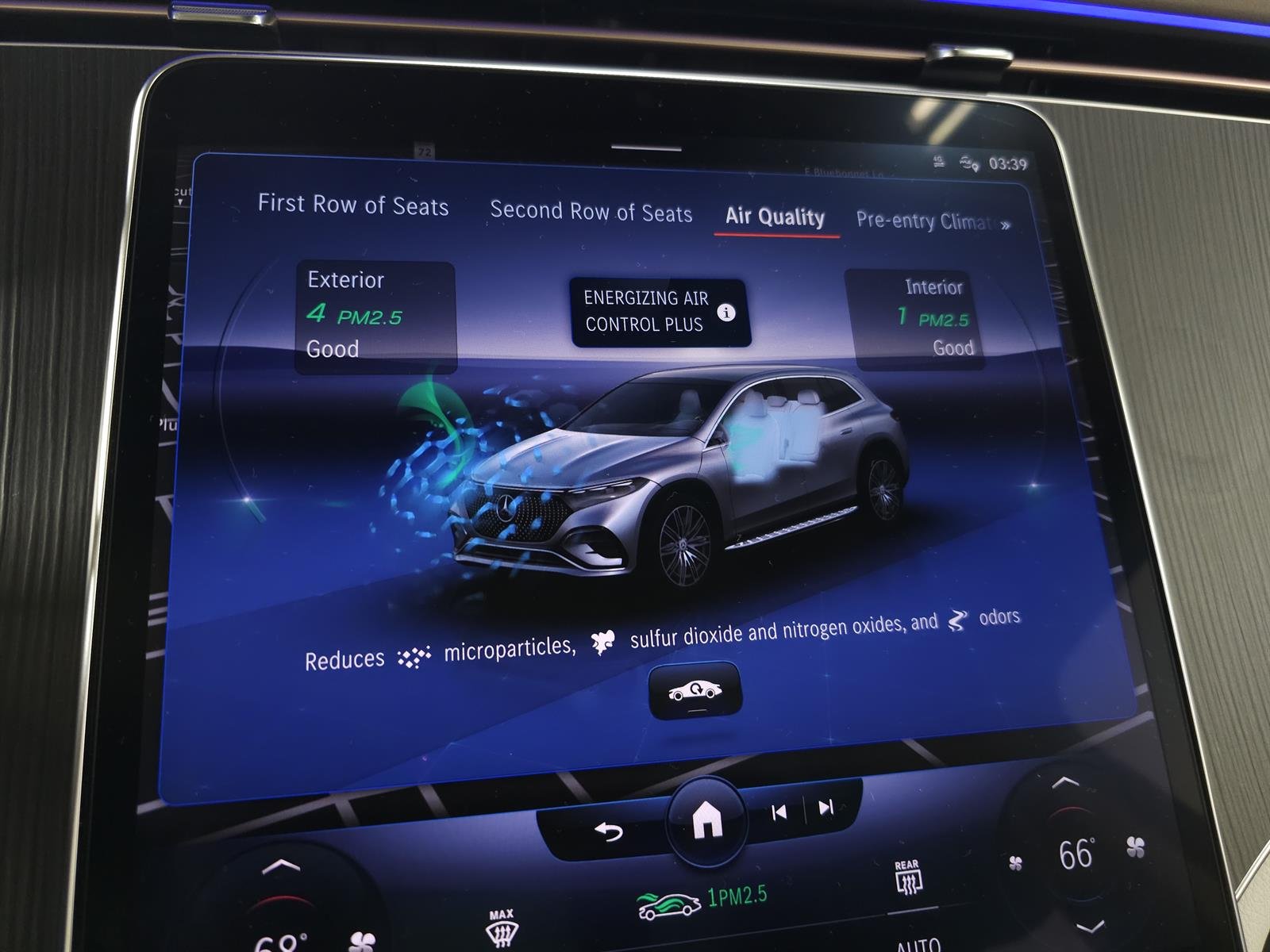 Used 2023 Blue Mercedes-Benz EQS 450 4MATIC® image 35