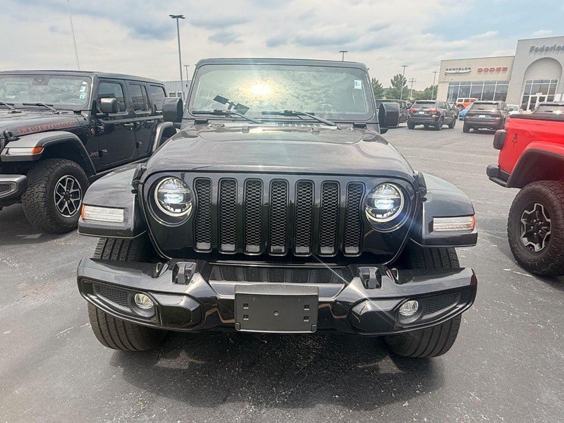 Used 2022 Black Clearcoat Jeep Unlimited High Altitude 4x4 image 1