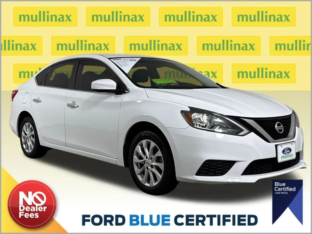 Certified Used 2019 White Nissan SV image 1