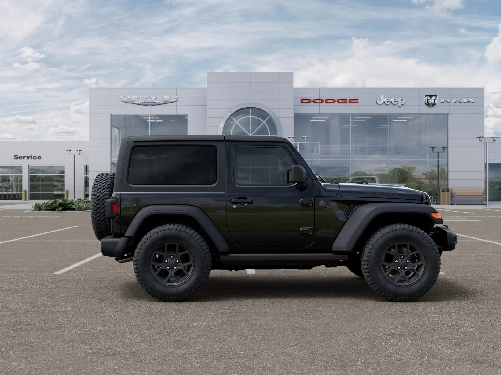 New 2026 Black Clearcoat Jeep Willys image 49