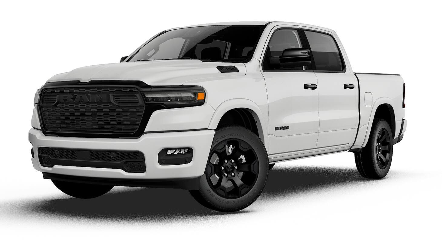 New 2027 Bright White Clear-Coat Exterior Paint RAM Big Horn/Lone Star image 27