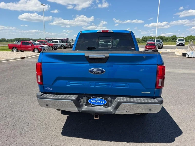 Certified Used 2019 Velocity Blue Metallic Ford XLT image 6