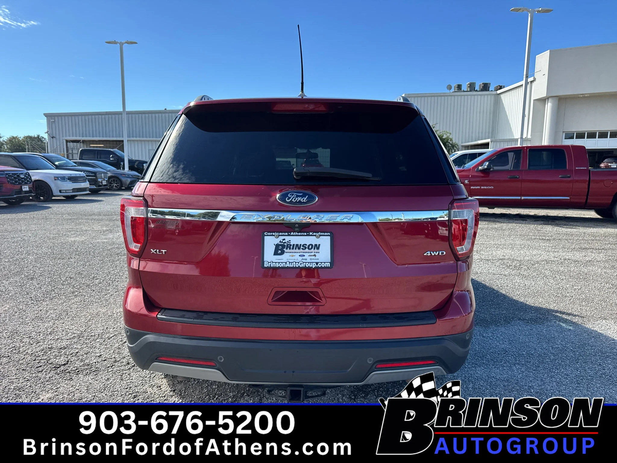 Used 2019 Ruby Red Metallic Tinted Clearcoat Ford XLT image 6