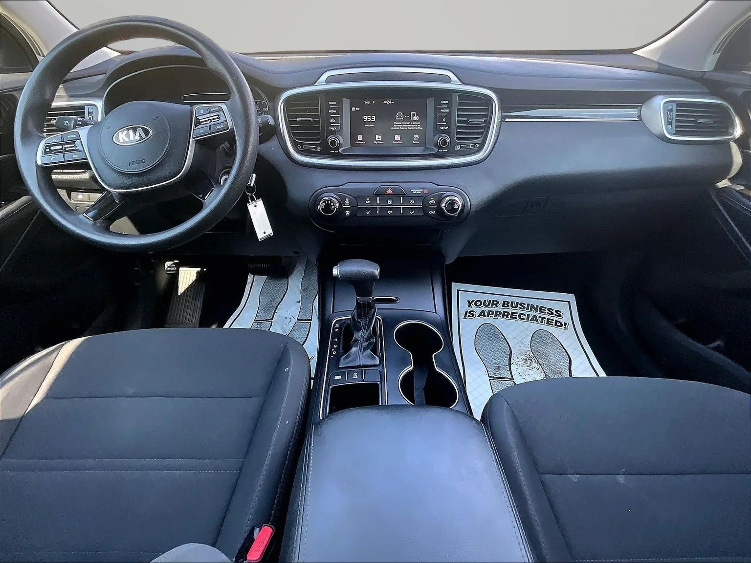 Used 2020 Black Kia LX image 16