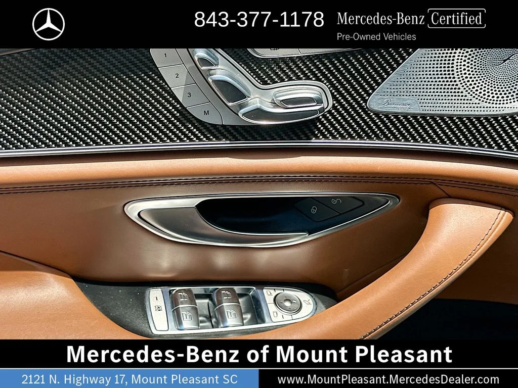 Certified Used 2021 designo Selenite Gray Magno Mercedes-AMG S image 18