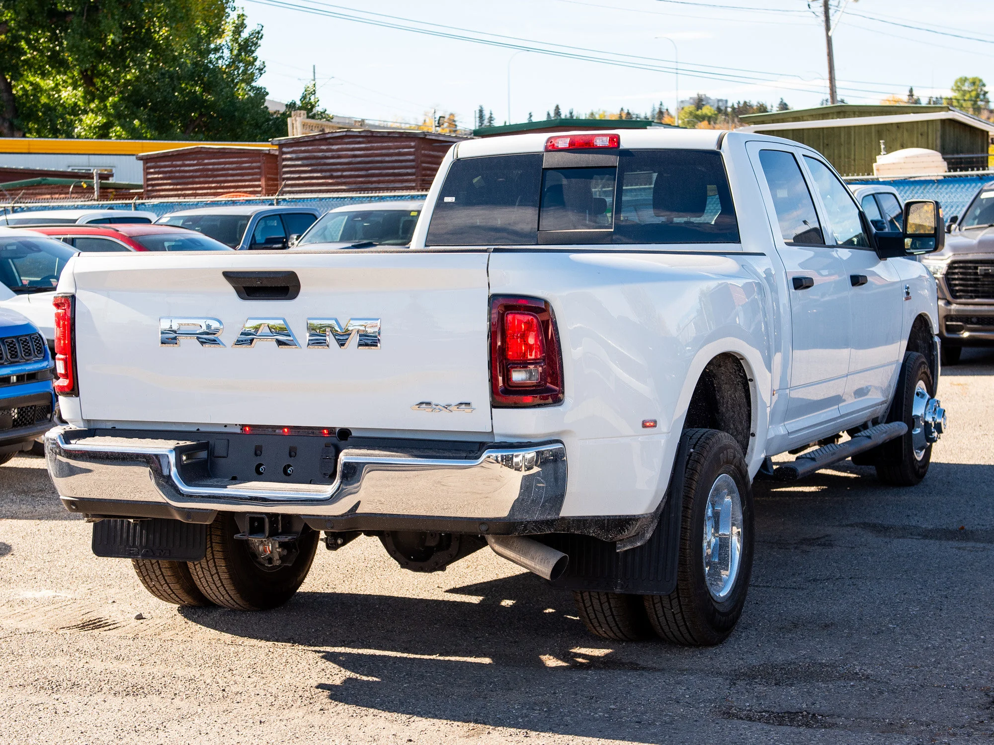 New 2026 White RAM Tradesman* Dually 8