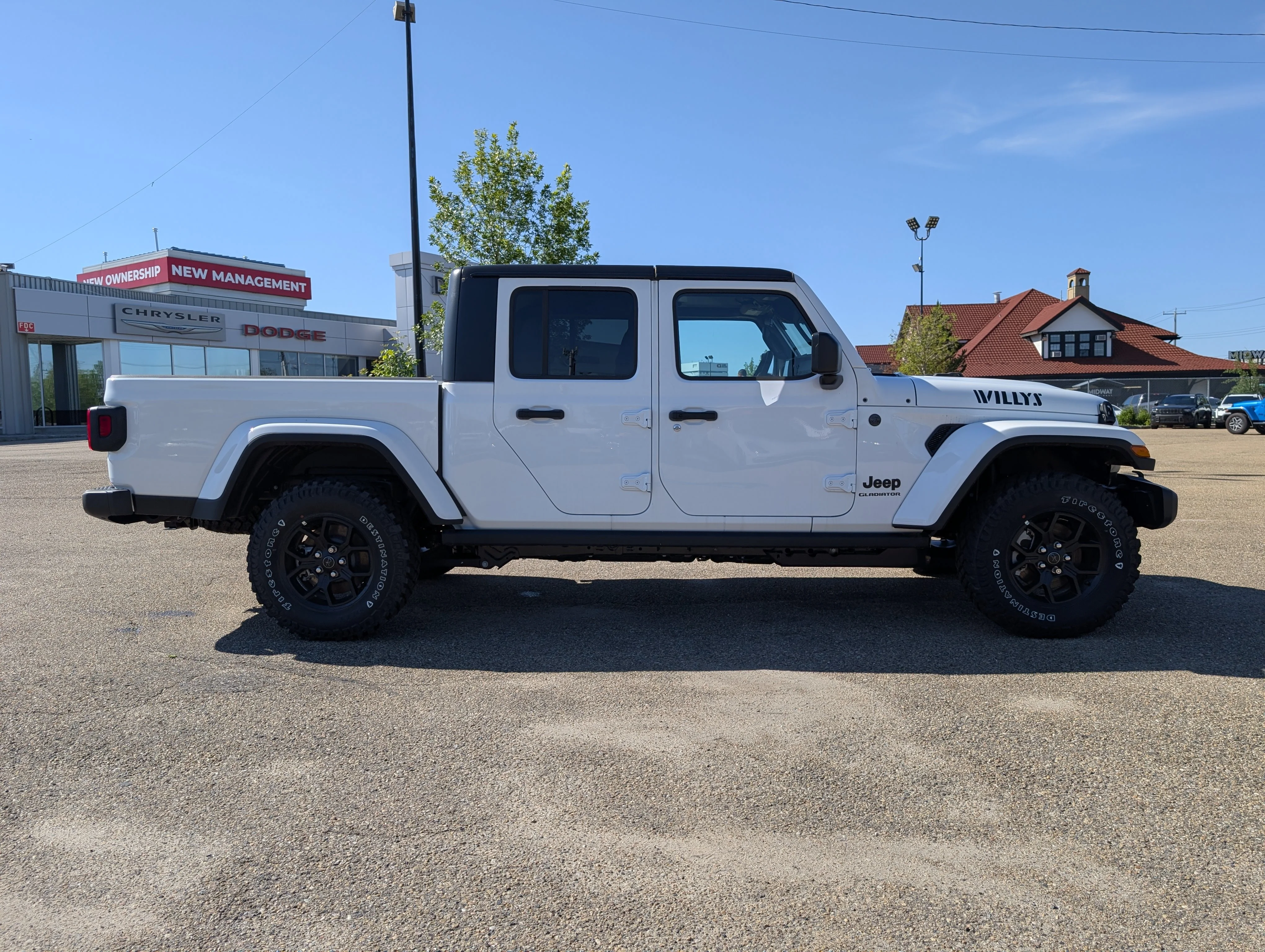 New 2026 Bright White Jeep Willys image 8