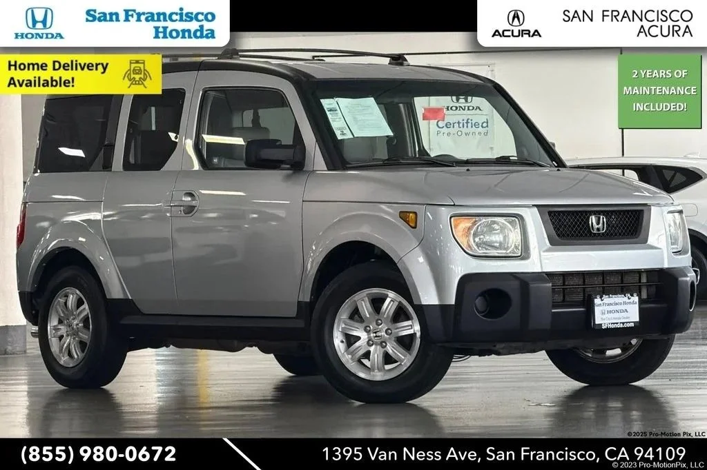 Used 2006 Honda Element EX-P with VIN 5J6YH28786L007031 for sale in Soquel, CA