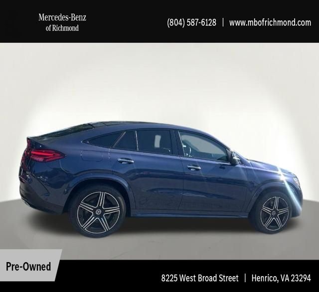 Certified Used 2025 Blue Mercedes-Benz GLE 450 image 4