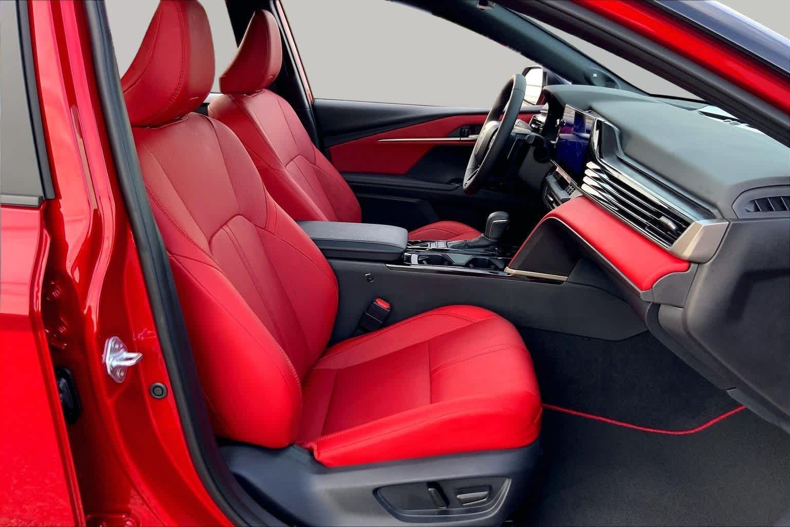 Used 2026 Supersonic Red w/Midnight Black Metallic Roof Toyota XSE image 9
