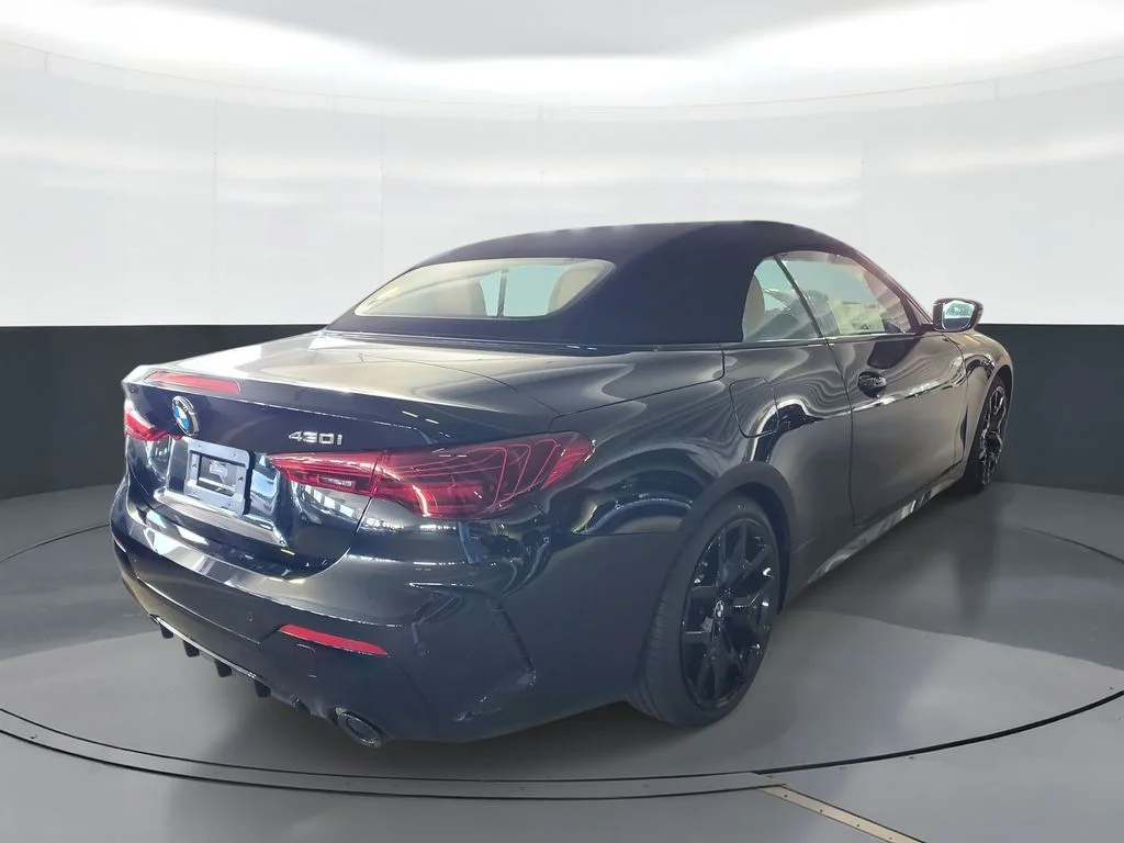 New 2027 Black Sapphire Metallic BMW 430i image 3