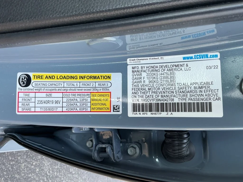 Used 2022 Blue Honda Sport image 24