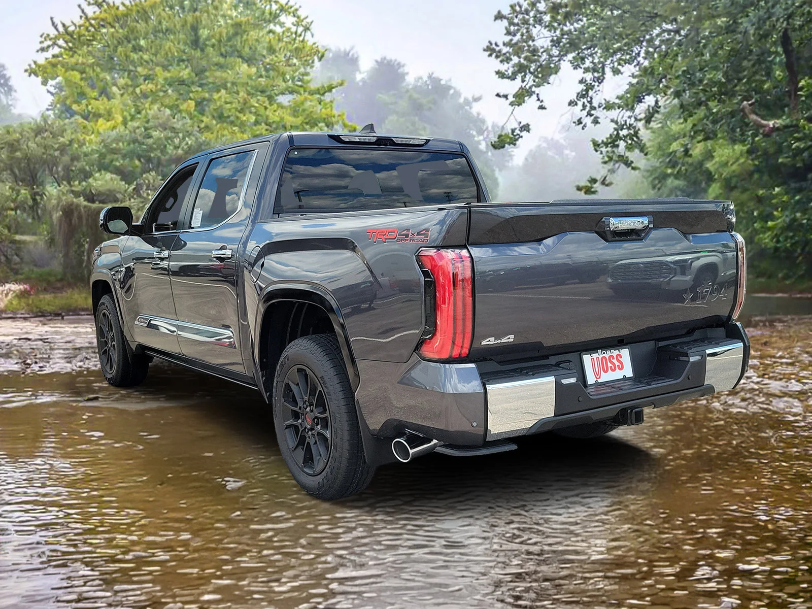 New 2026 Magnetic Gray Metallic Toyota 1794 Edition CrewMax 5.5