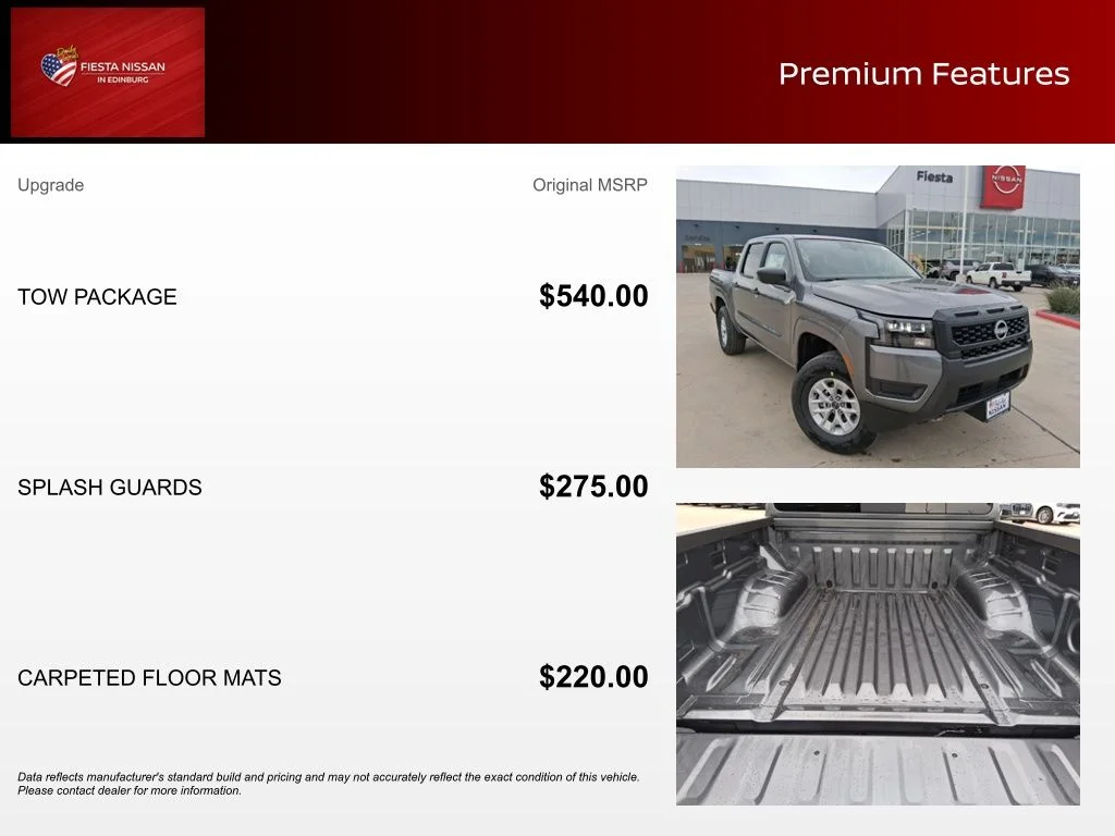 New 2026 Gun Metallic Nissan Crew Cab S image 3