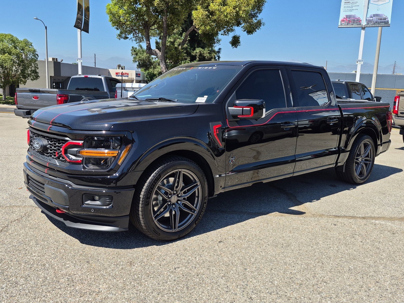 New 2026 Agate Black Metallic Ford XLT image 3