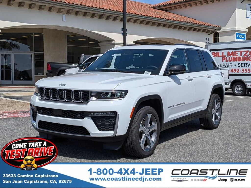 New 2026 Bright White Clearcoat Jeep Limited image 1