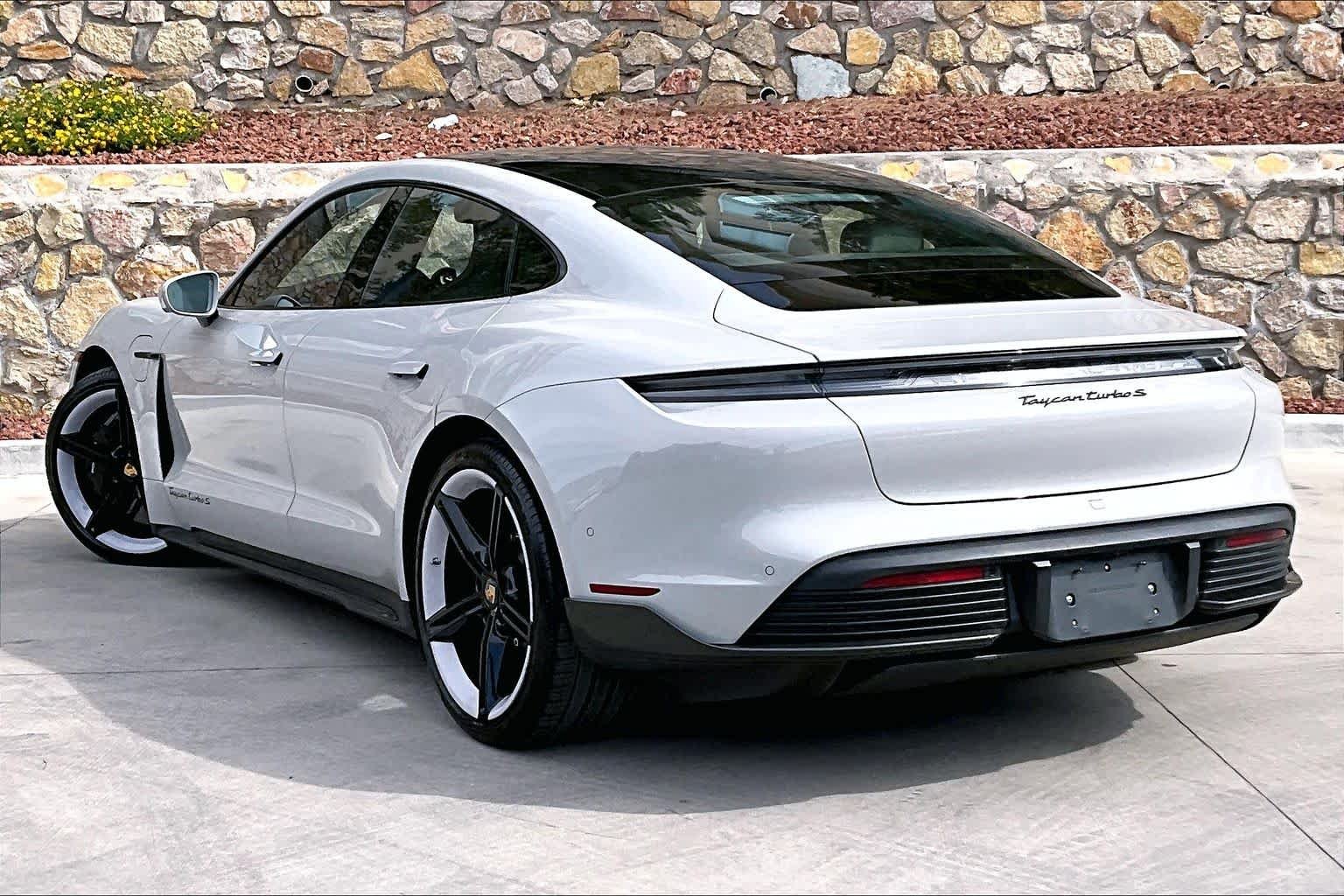 Certified Used 2022 Chalk Porsche Turbo S image 3