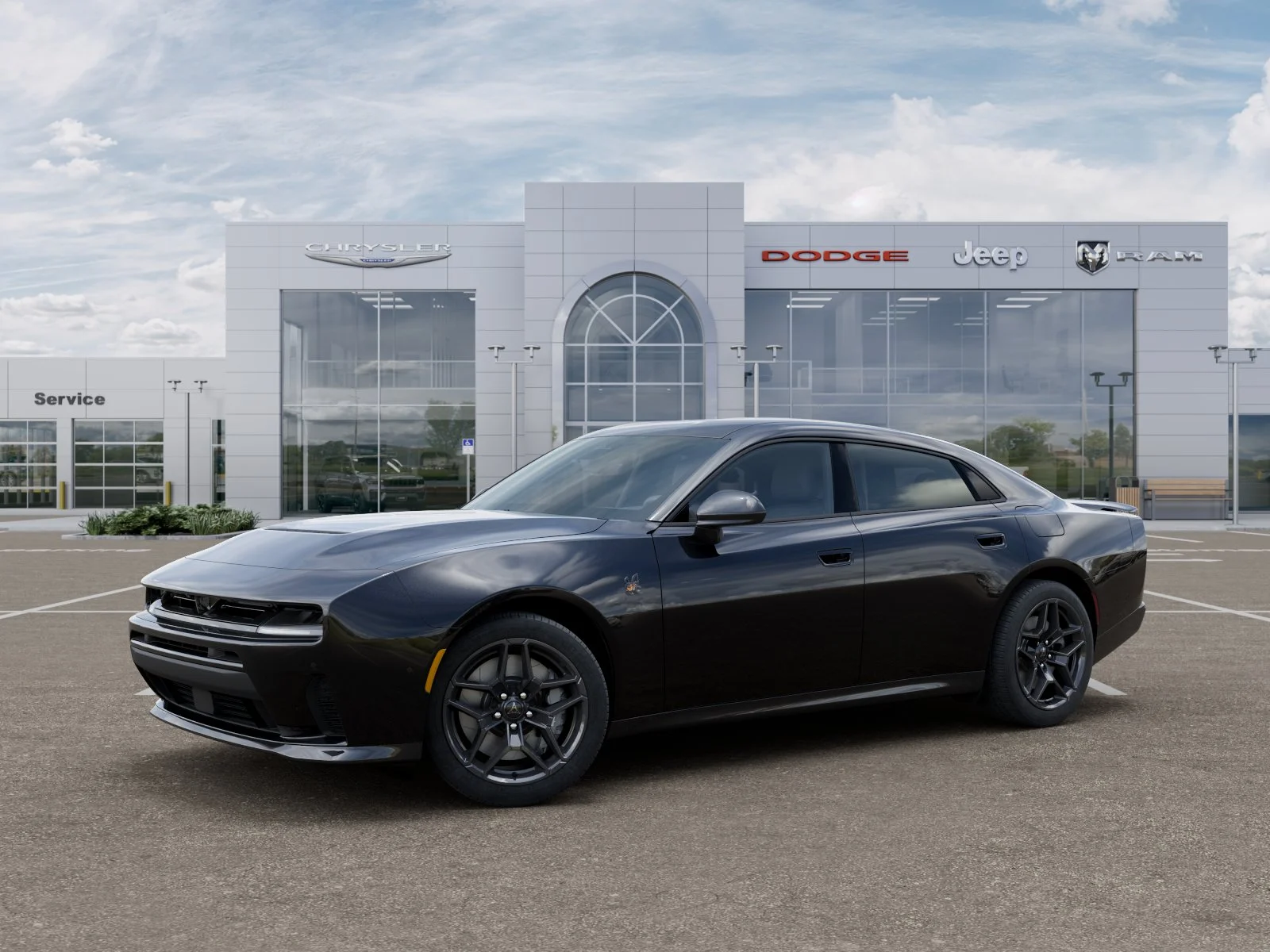New 2026 Diamond Black Crystal Pearlcoat Dodge Scat Pack image 30
