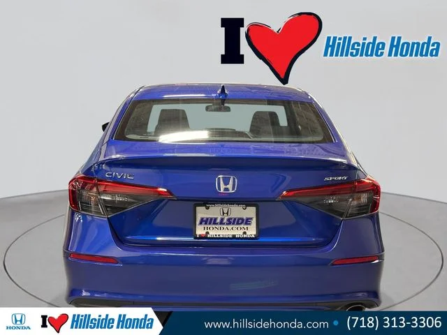 Certified Used 2023 Aegean Blue Metallic Honda 2.0L 4D SPORT image 4