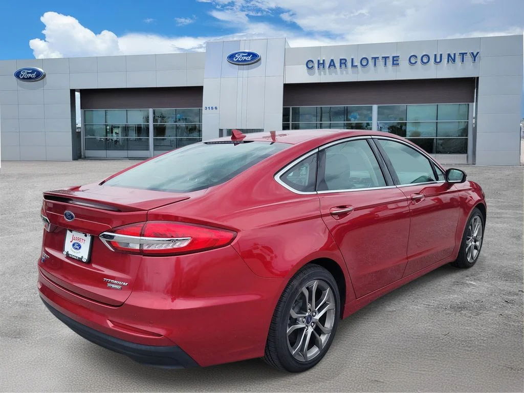 Certified Used 2020 Red Ford Titanium image 5