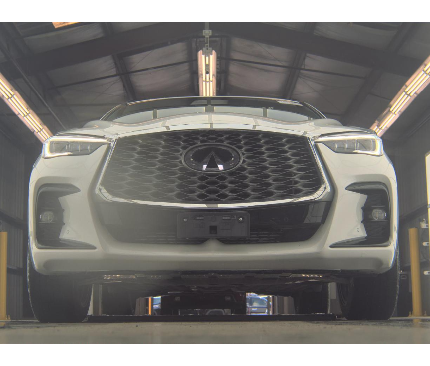 Certified Used 2025 White INFINITI ESSENTIAL image 2
