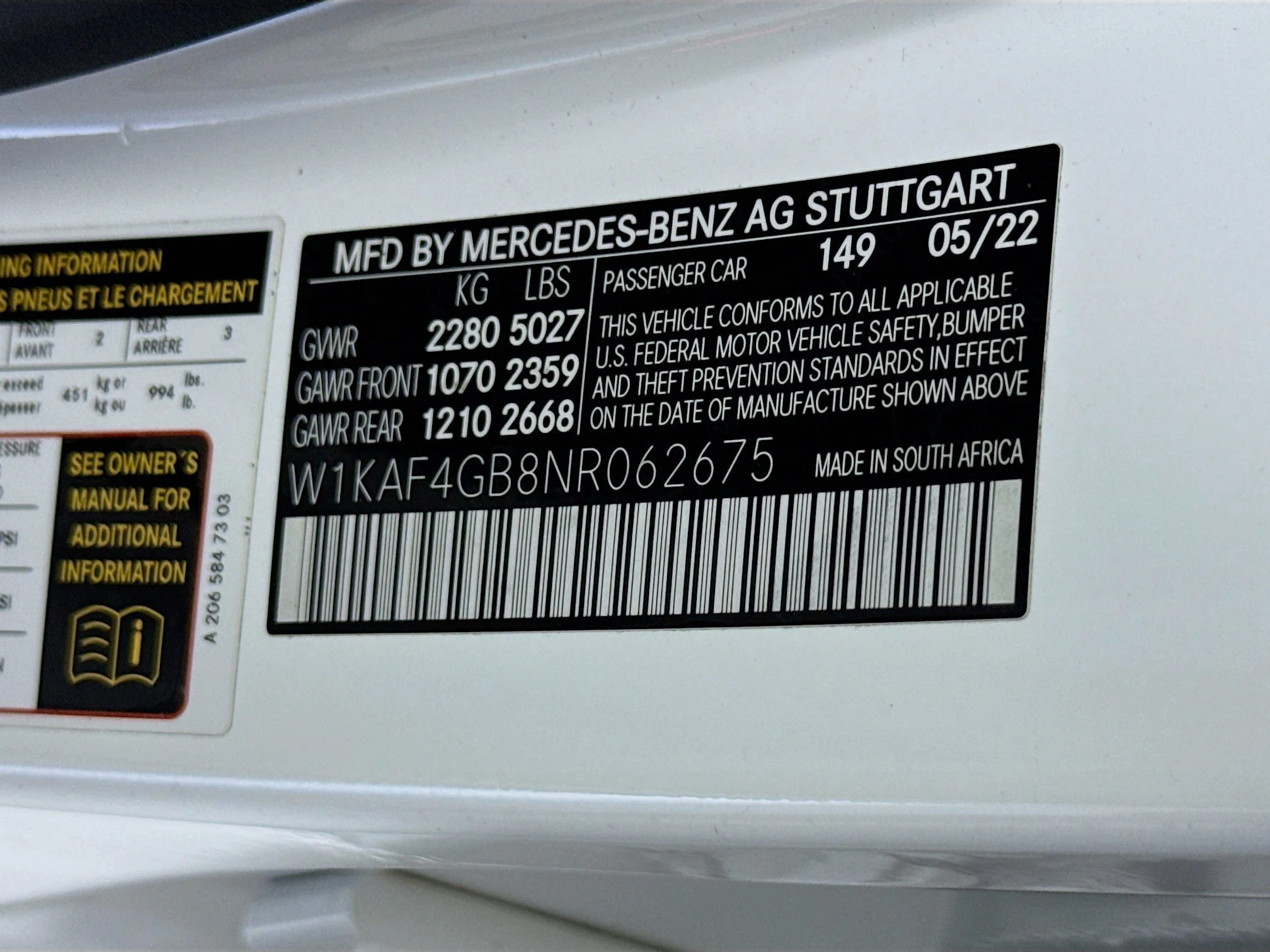 Used 2022 Polar White Mercedes-Benz C 300 image 36