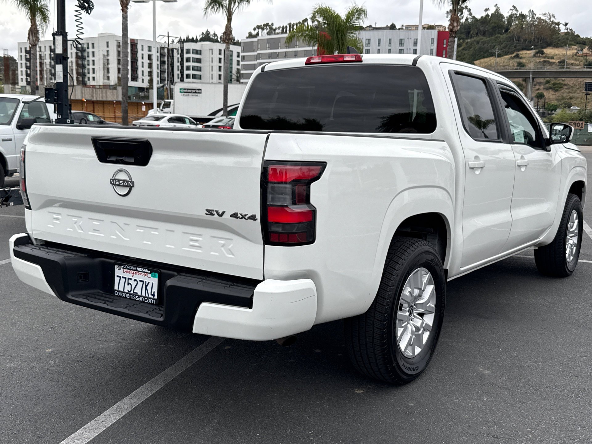 Used 2023 Glacier White Nissan SV image 11