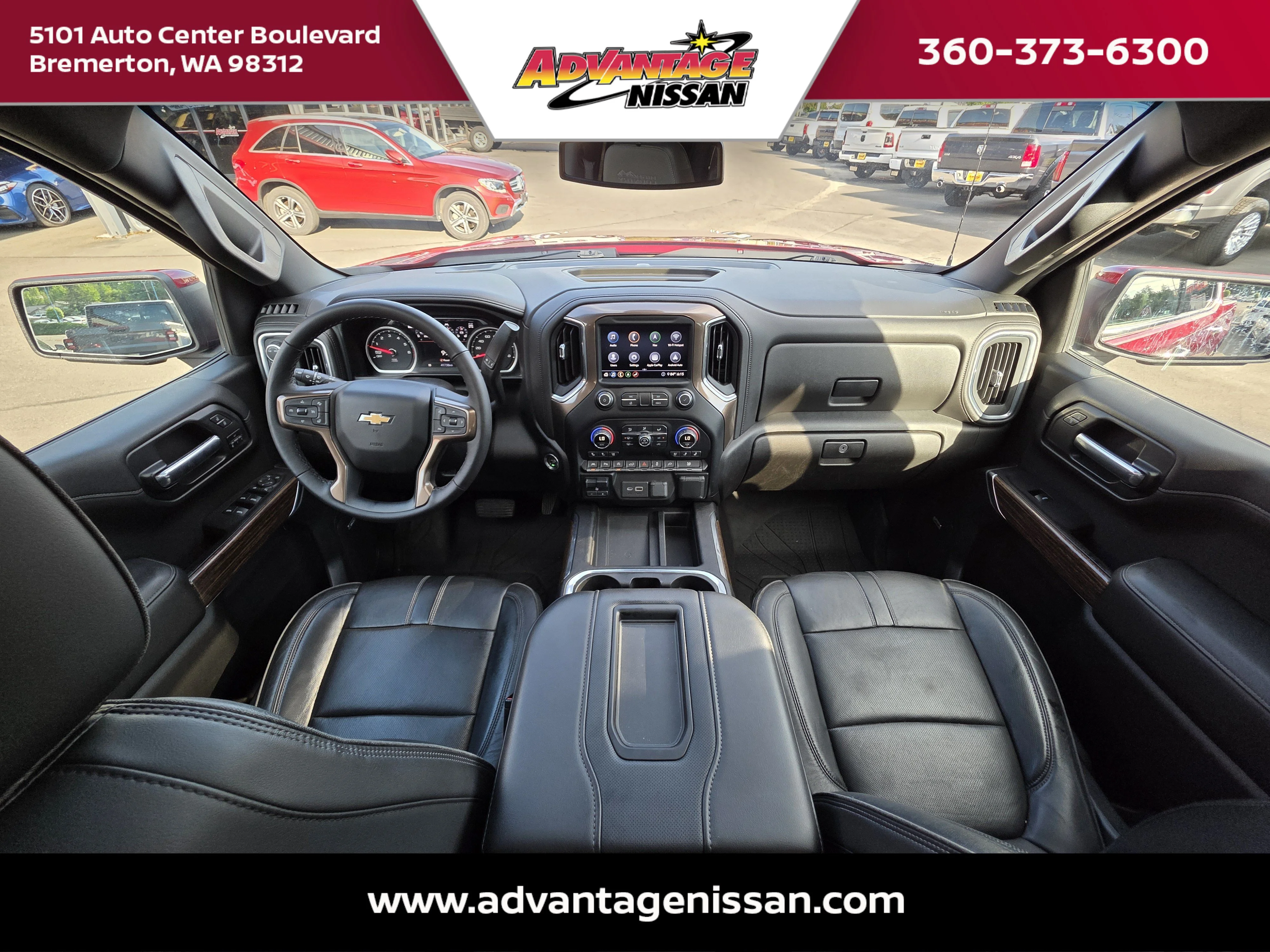 Used 2020 Cajun Red Tintcoat Chevrolet High Country image 18