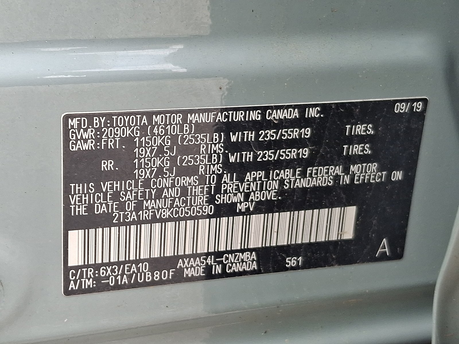 2019 Toyota RAV4 XLE Premium - Photo 28
