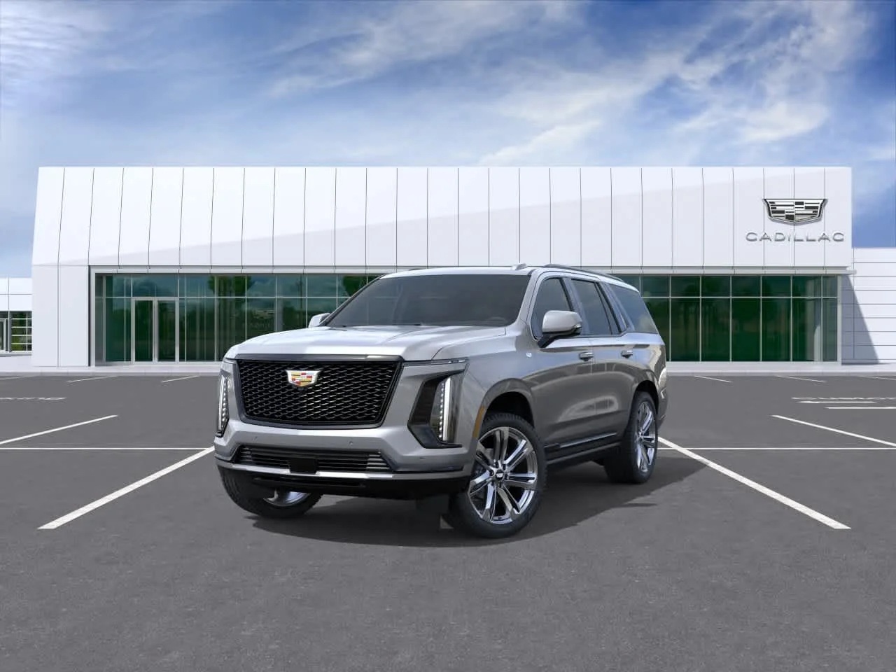 New 2026 Argent Silver Metallic Cadillac Sport image 8