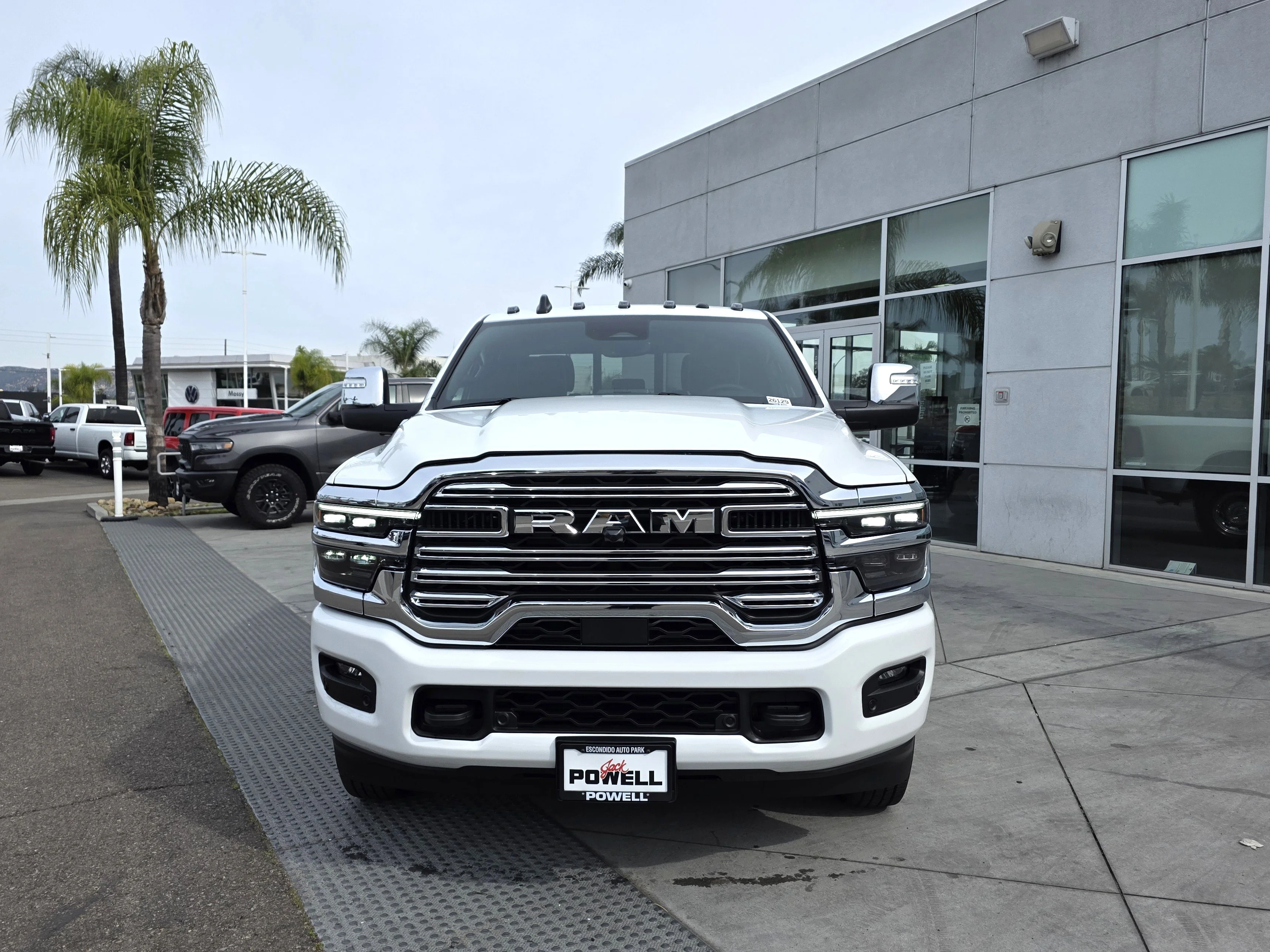New 2026 Bright White Clearcoat RAM Laramie image 7