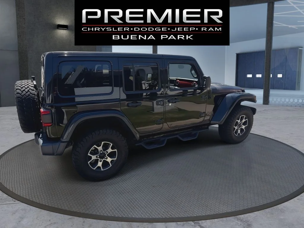 Used 2021 Black Jeep Unlimited Rubicon image 8