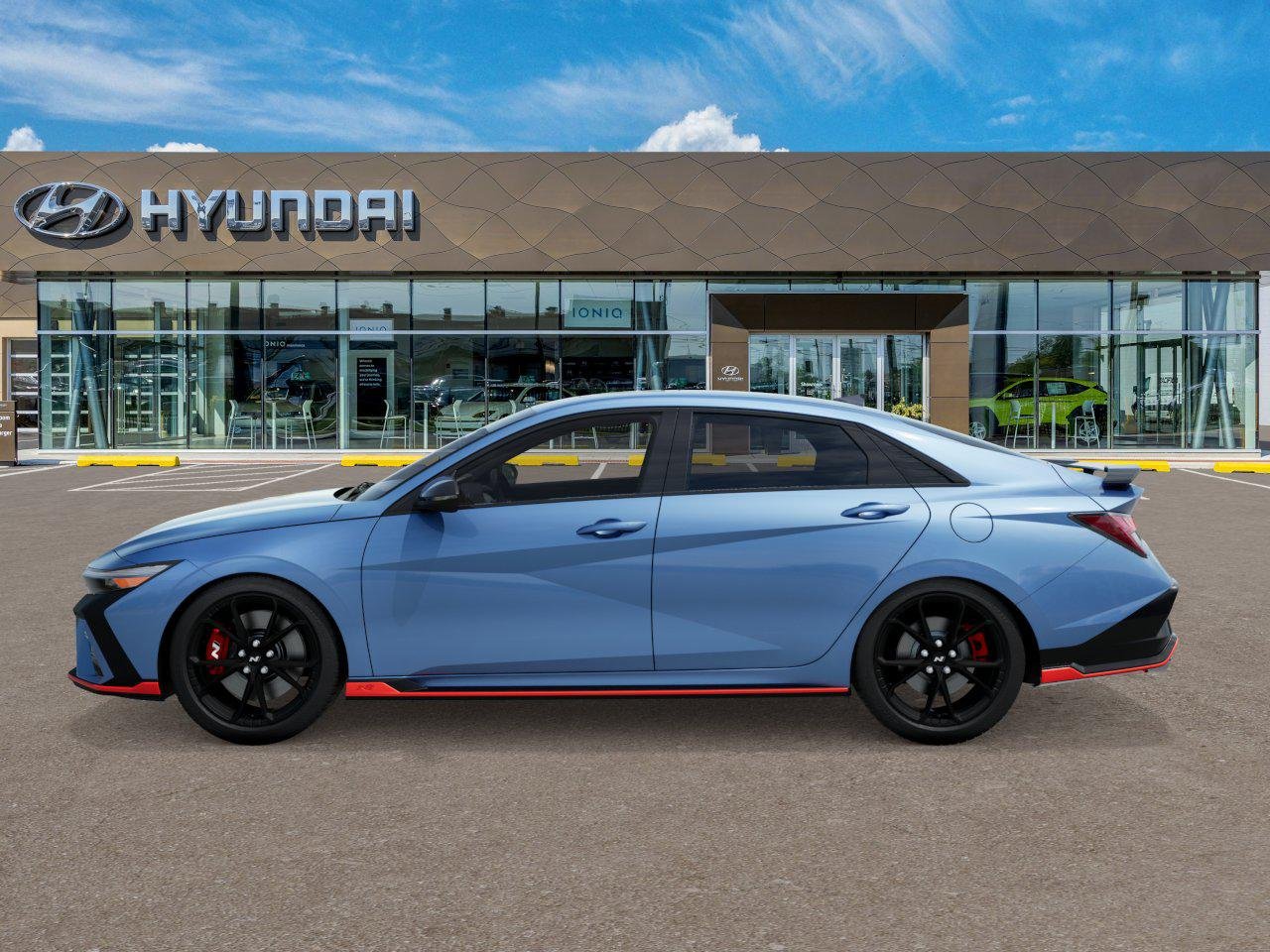 New 2026 Performance Blue Hyundai Sedan image 3