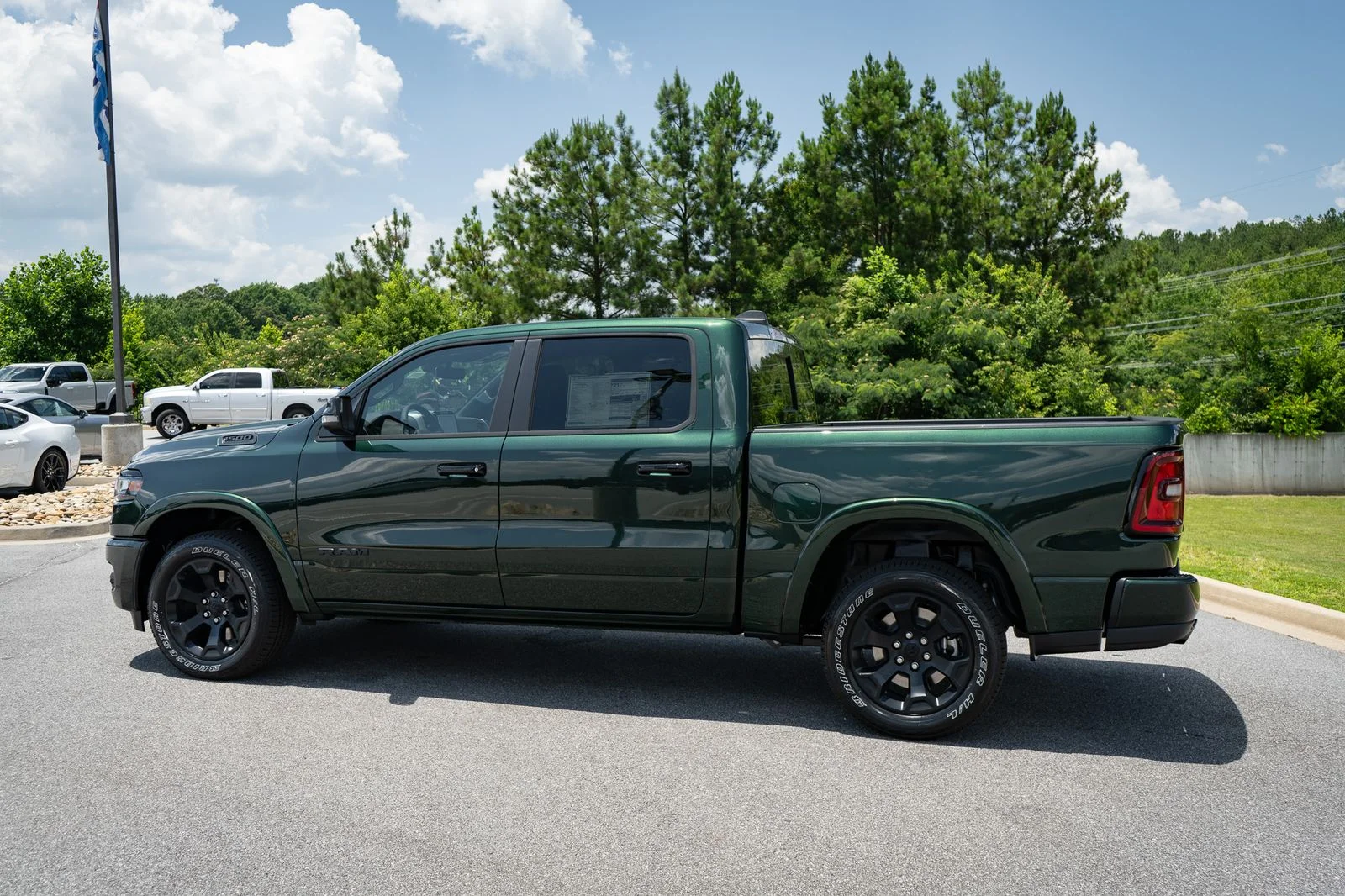 New 2026 Serrano-Green Metallic Exterior Paint RAM Big Horn/Lone Star image 7