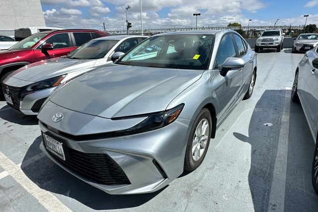 Certified Used 2025 Silver Toyota LE image 1